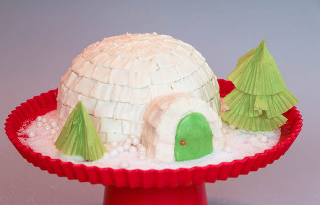 How to Make an Igloo Cake