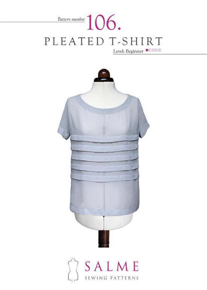 pleated t-shirt from Salme