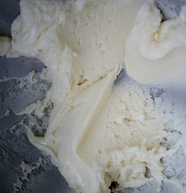 White chocolate mixture