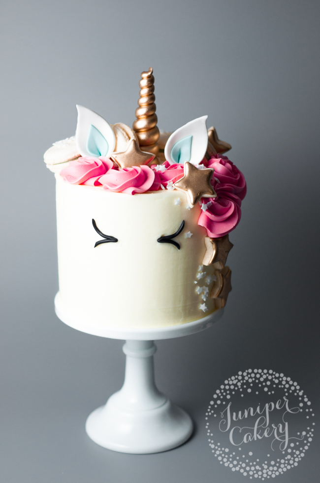 Learn how to make a unicorn cake