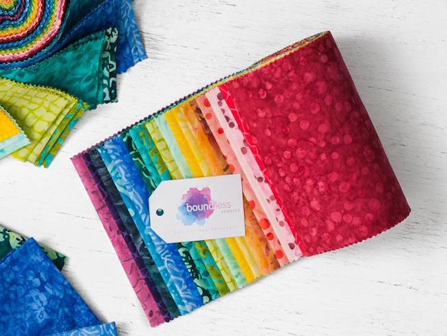 Boundless Batiks Rainbow Precut Fabric