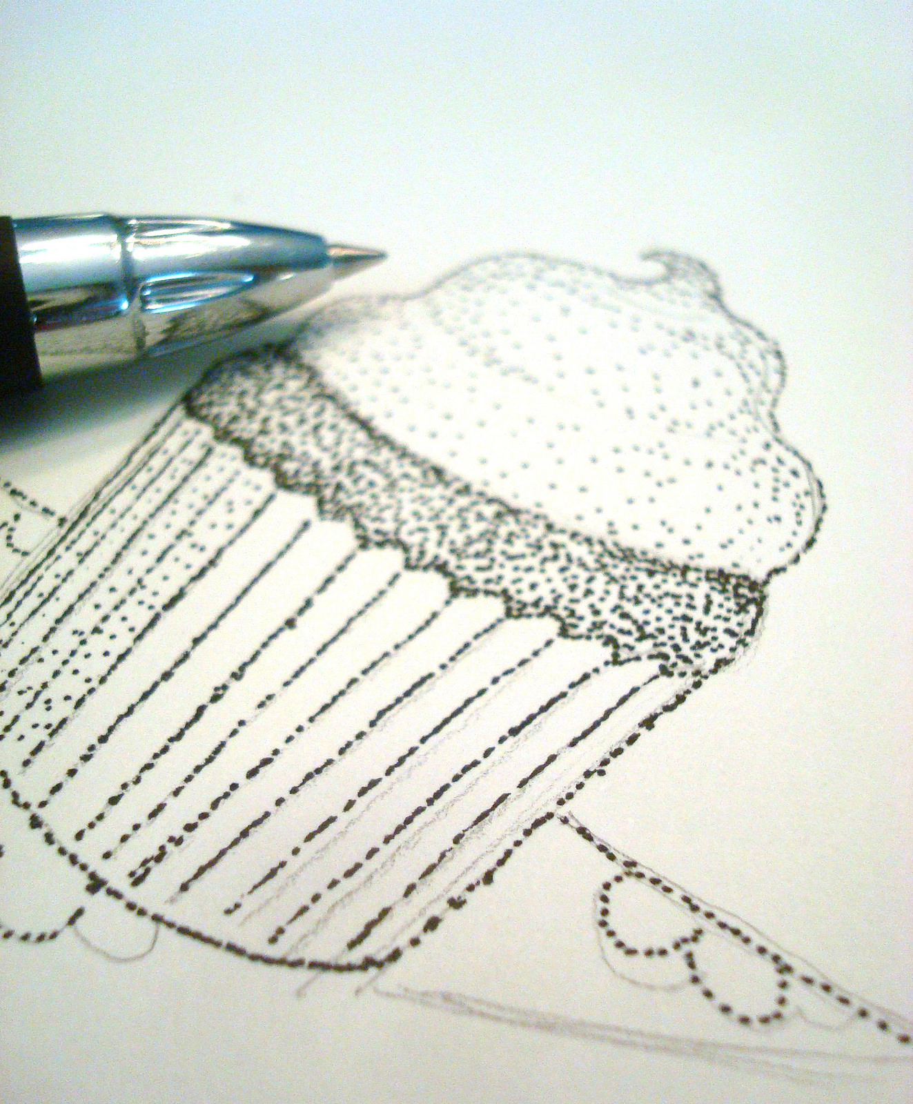 Cupcake drawing