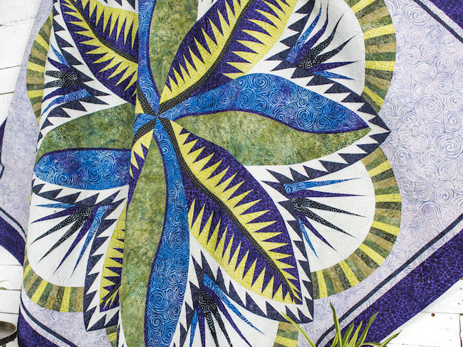 Fire Island Hosta Quilt Kit