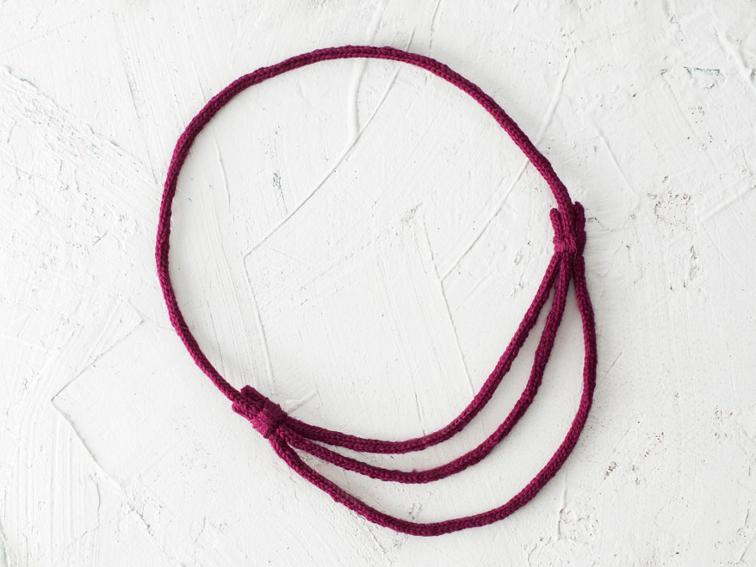 Pirrah Necklace FREE Knitting Pattern