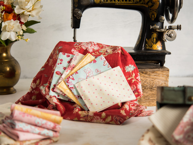 Boundless In Bloom with Vintage Fabric