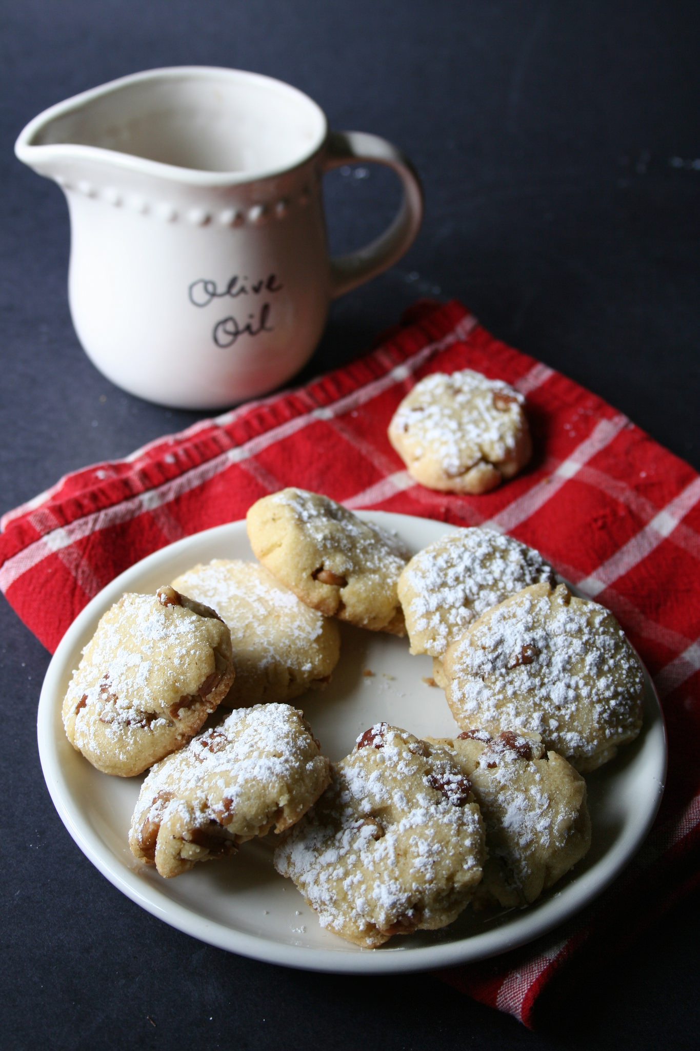 Cookies with olive oil
