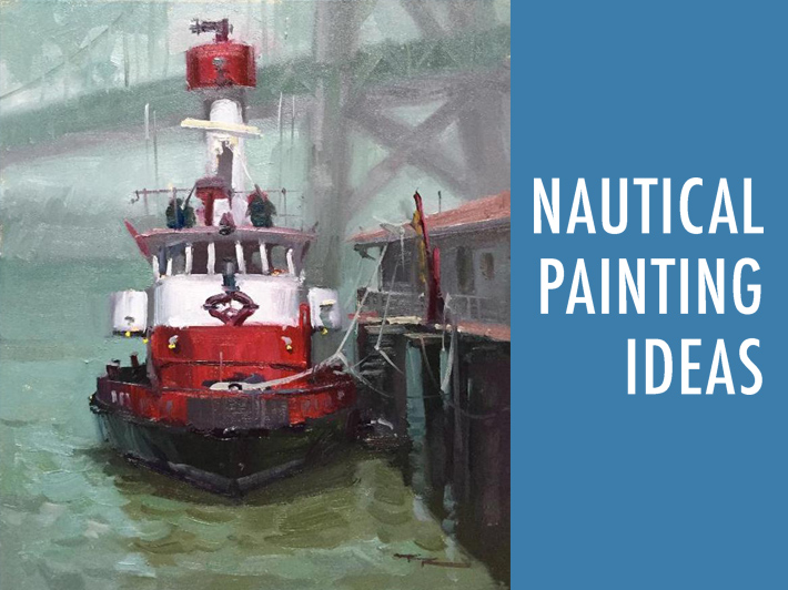 Nautical painting ideas