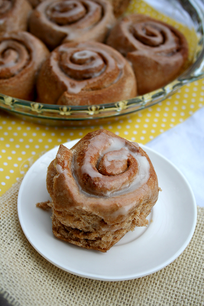 Healthier cinnamon rolls