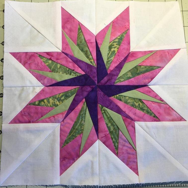 Birds of Paradise Quilt Block