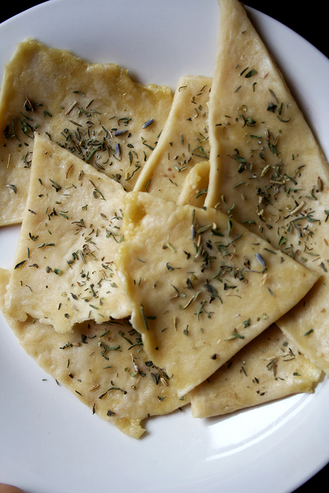 Ready to bake the lavash