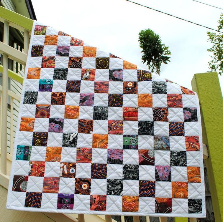 Simply Squares Baby Quilt
