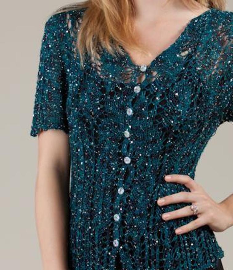 Suzanne Lace Cardigan Knitting pattern
