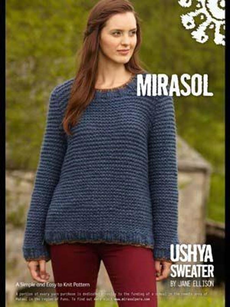 Ushya Sweater Knitting Pattern