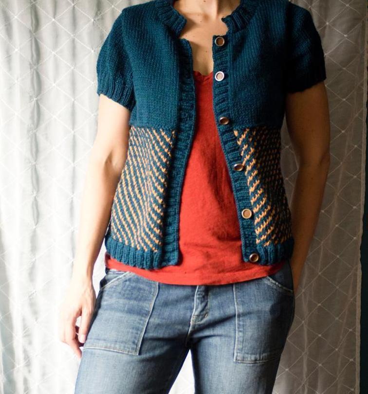 Vintage Cottage Cardigan Knitting Pattern