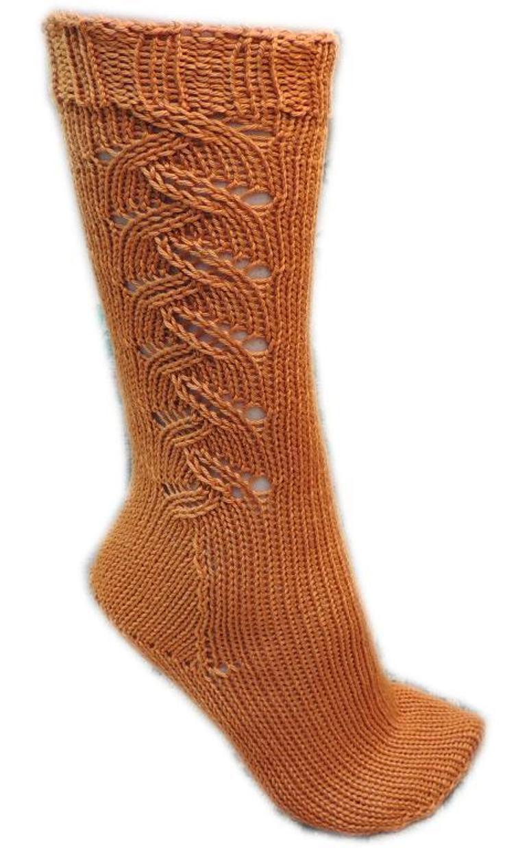 Ziggy's Toe-Up Socks FREE Knitting Pattern