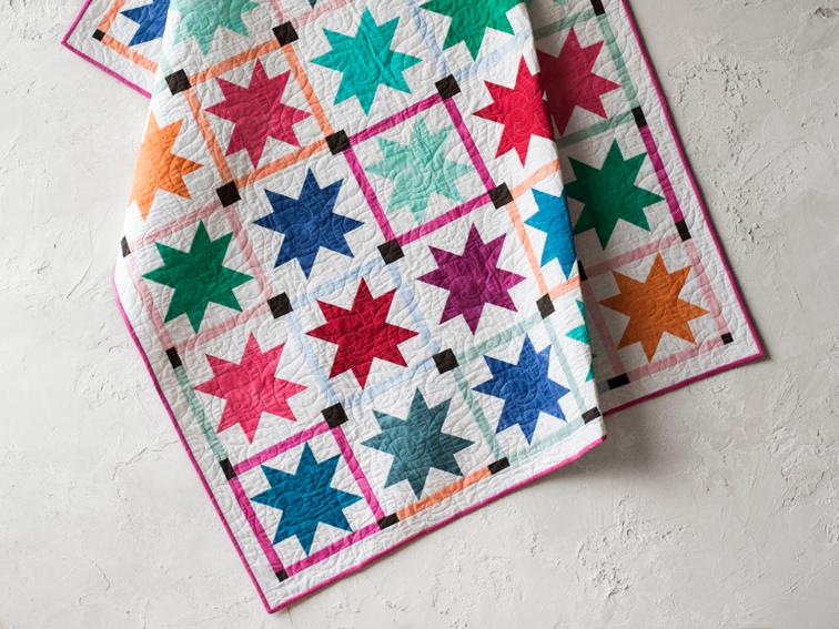 Stunning Stars Call Me Contemporary Quilt Kit