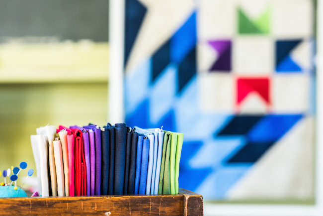 Boundless Blender Aura Fabrics for the Blazing Star Quilt