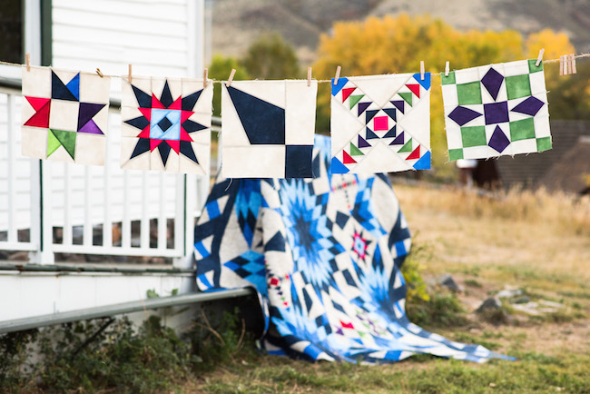 The Block for the Blazing Star Quilt