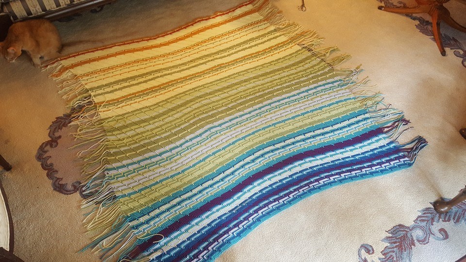 Crochet Temperature Blanket