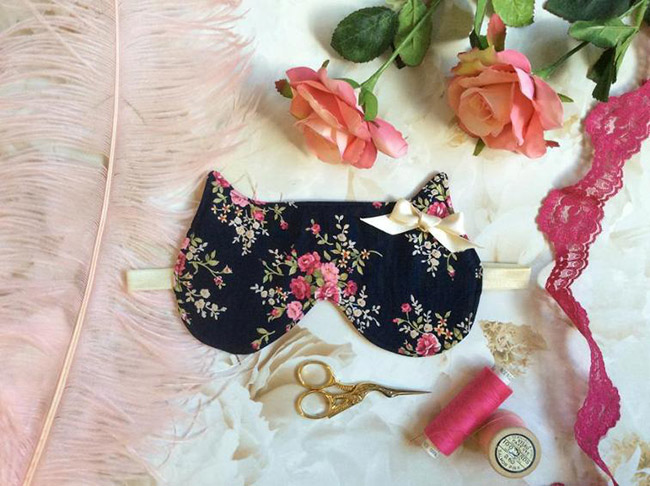Kitty Sleep Mask Sewing Pattern