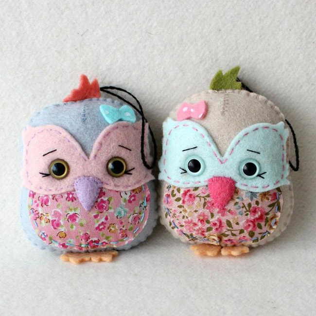 Felt Handsewn Little Lark Sachet