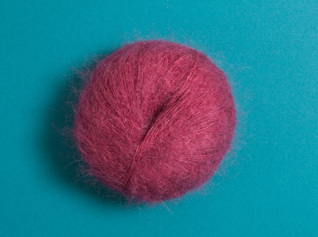 #CraftSavvy Tip No. 1: Freezing mohair tames yarn fuzz, making it easier to work with