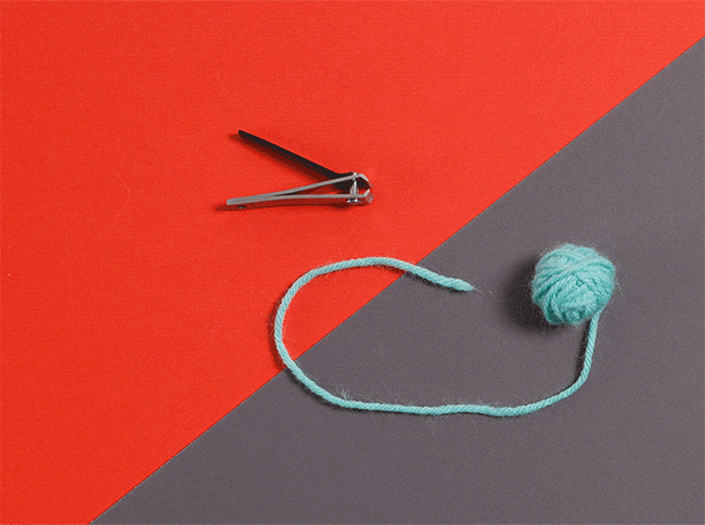 #CraftSavvy Tip No. 5: Tip No. 5: Use nail clippers as tiny portable scissors.