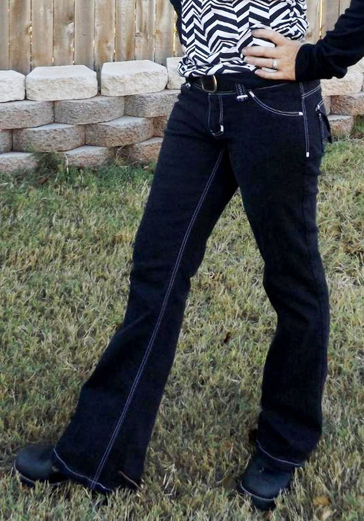 angel bootcut jeans
