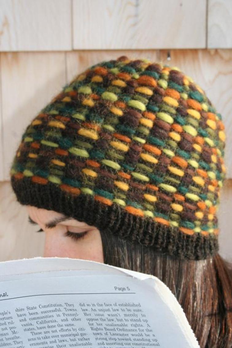 Atlantis Roving Hat Knitting Pattern