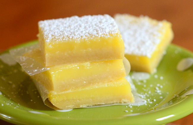 Baking Bites' Sour Cream Lime Bars