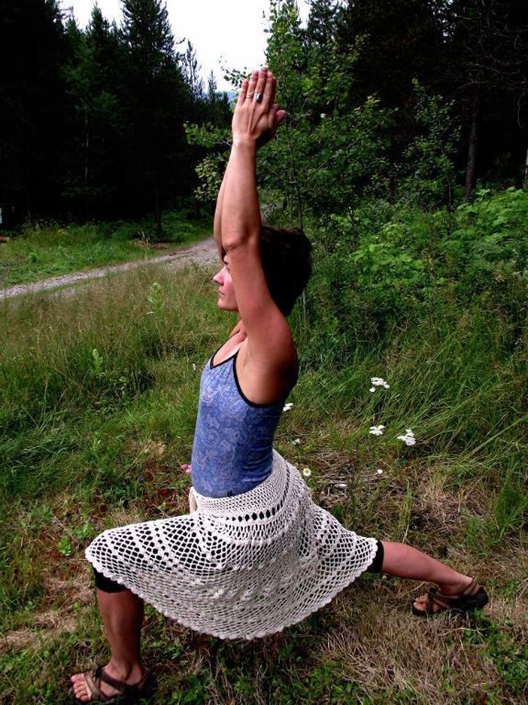 Bohemian Lace Yoga Skirt Crochet Pattern