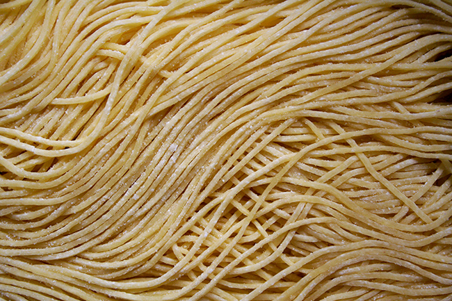 Fresh versus dry pasta