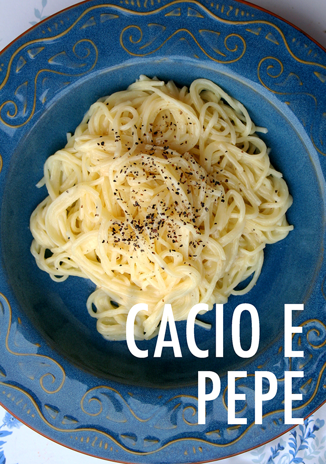 Cacio e pepe recipe
