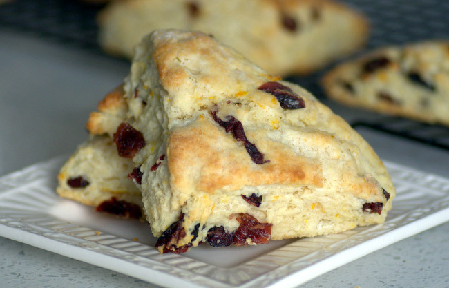 How to Make Easy Cranberry Orange Scones