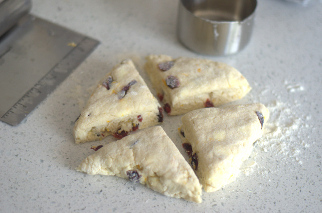 How to Make Easy Cranberry Orange Scones