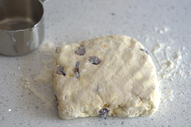 How to Make Easy Cranberry Orange Scones