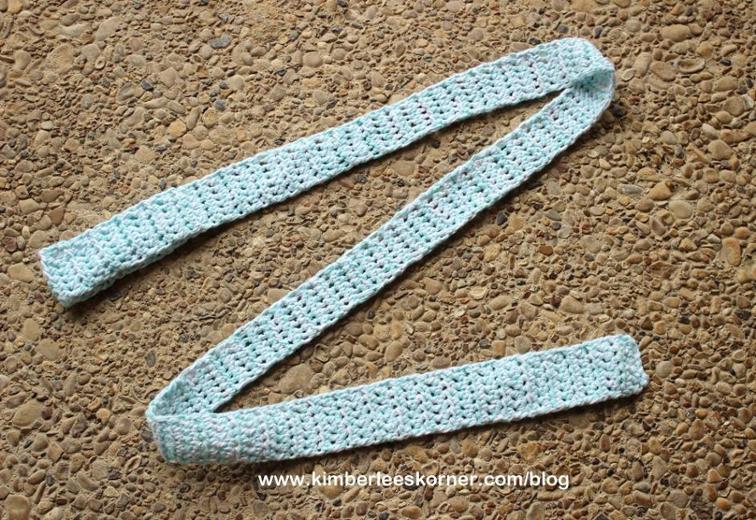 Crochet Yoga Strap Pattern