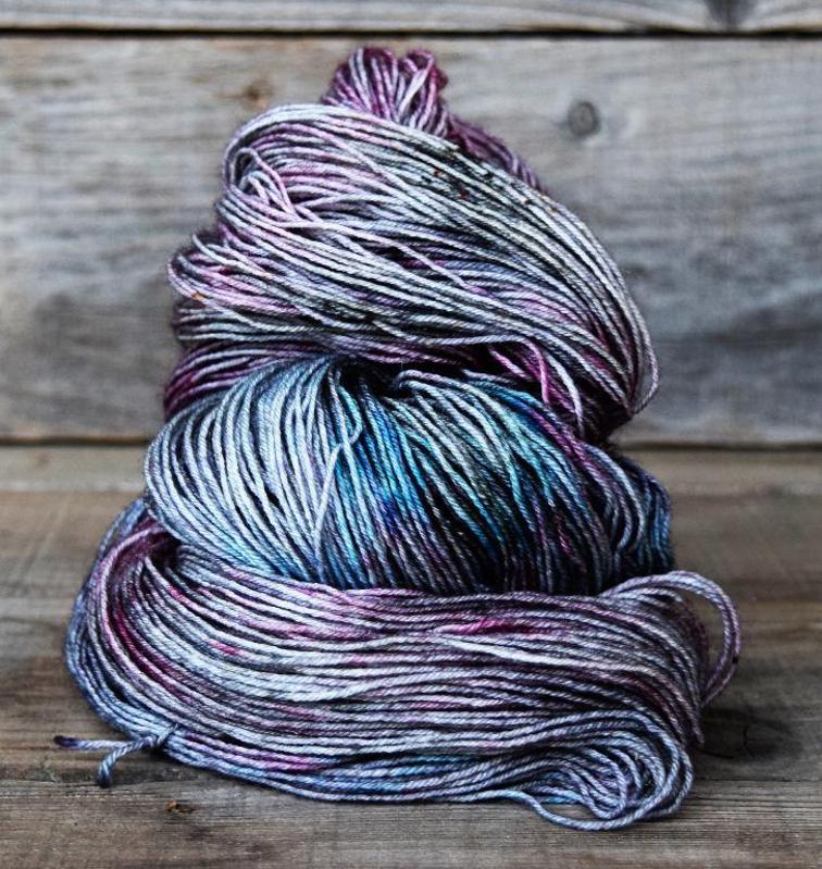 Dark Days Hand-Dyed Yarn