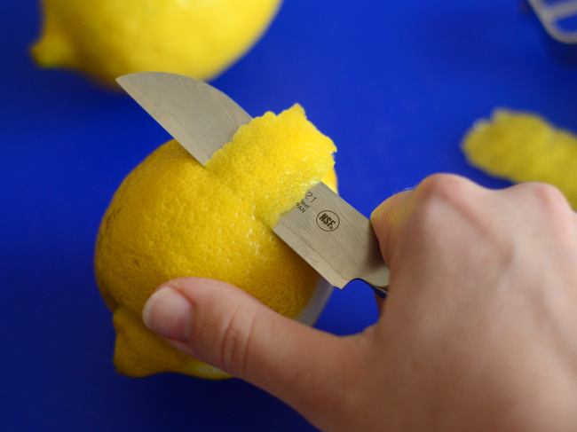 How To Zest A Lemon Without Special Tools