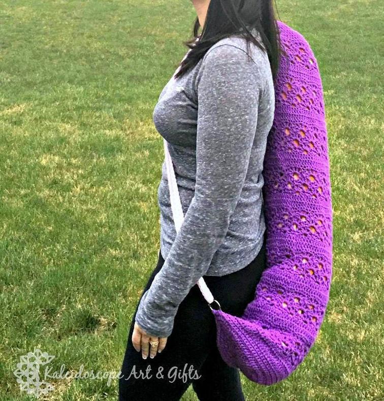 Perfect Harmony Yoga Mat Bag Crochet Pattern