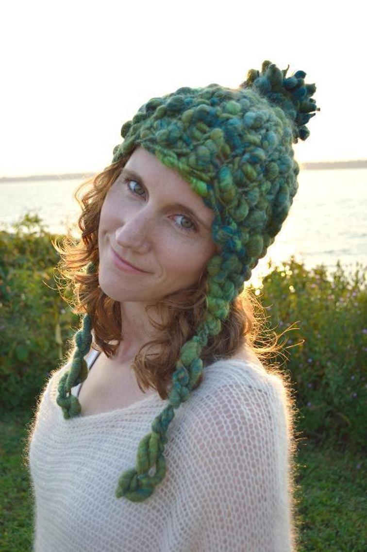 Pixie Dust Earflap Hat Knitting Pattern