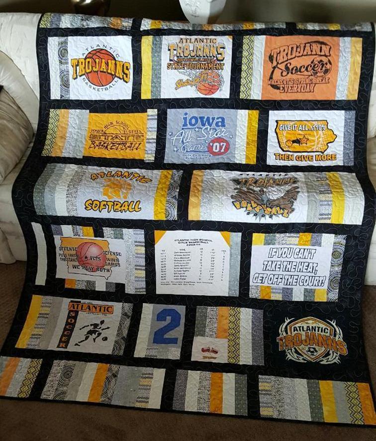 t-shirt quilt ideas