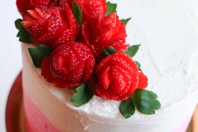 How to Make a Strawberry Rose | Erin Gardner | Bluprint