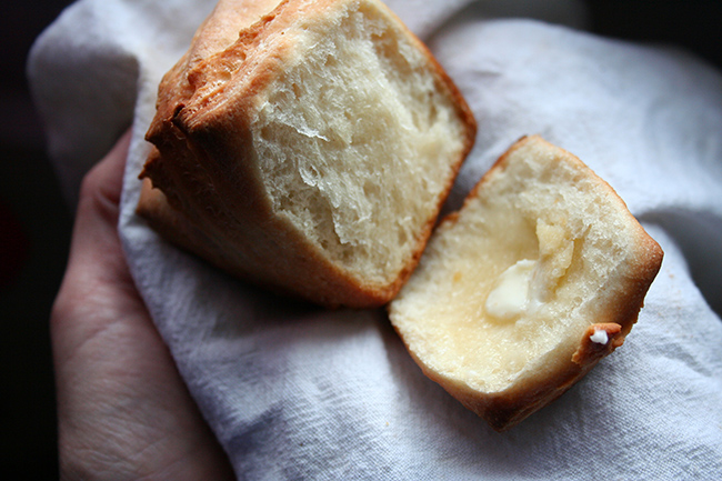 Just baked fantan roll
