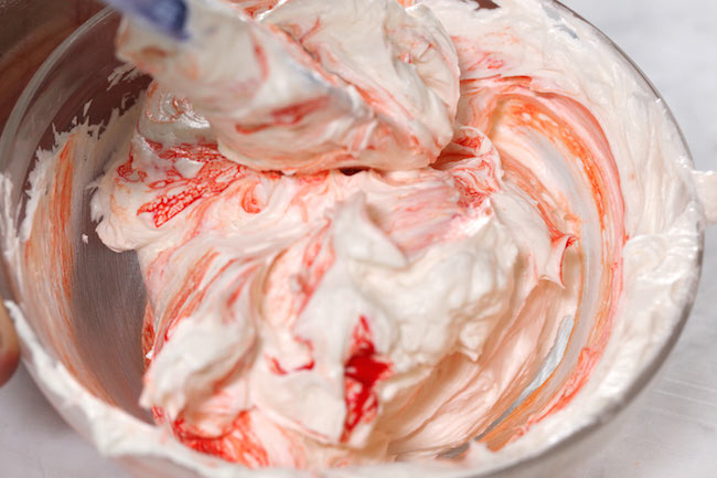 Food Coloring in Buttercream