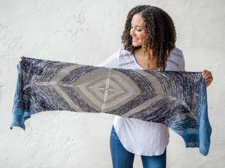 Changing Light Scarf Knitting Kit