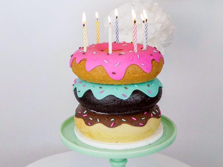 Donut Cake: Bluprint's Birthday Cake of the Month for February