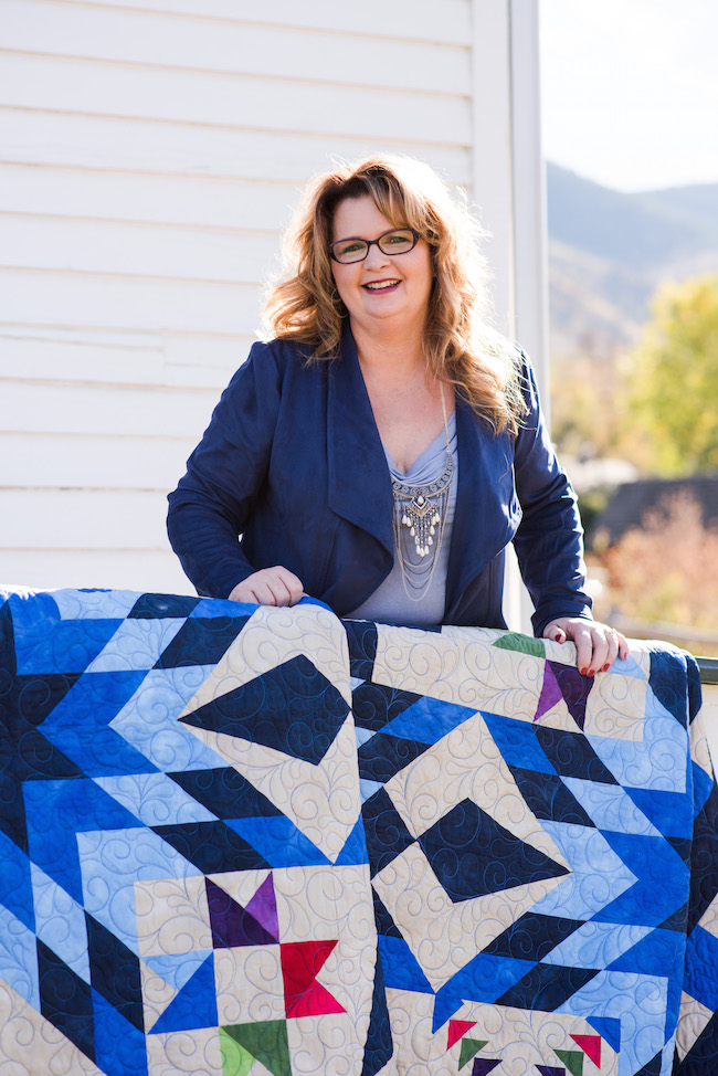 Nancy McNally, Blazing Star Quilt Designer