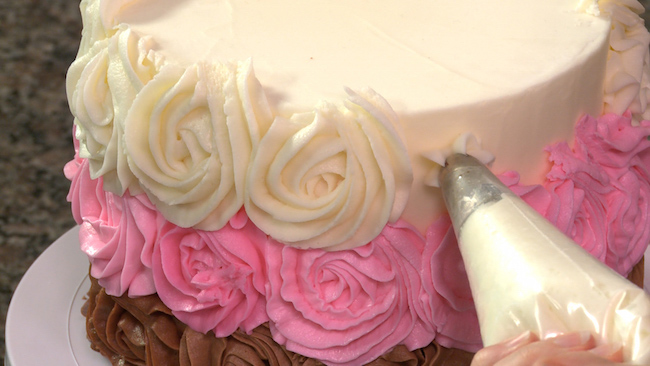 Buttercream Flower Cake