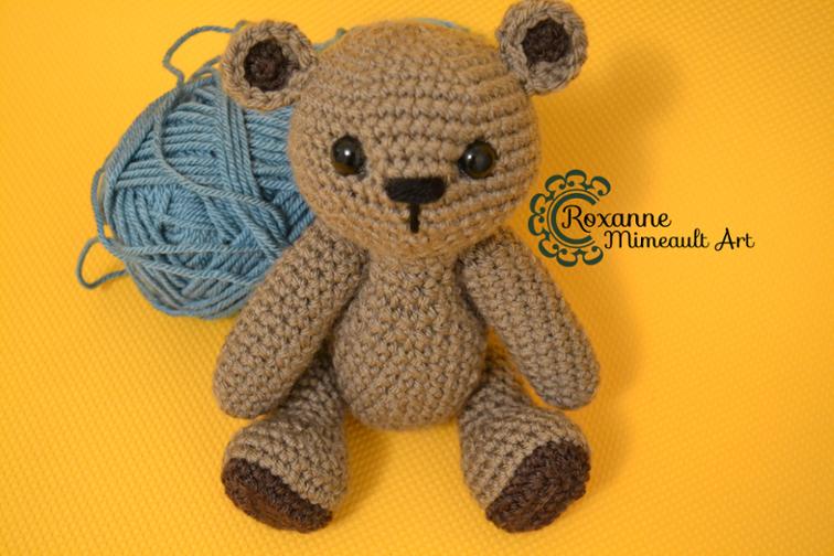 Teddy Bear Amigurumi Crochet Pattern